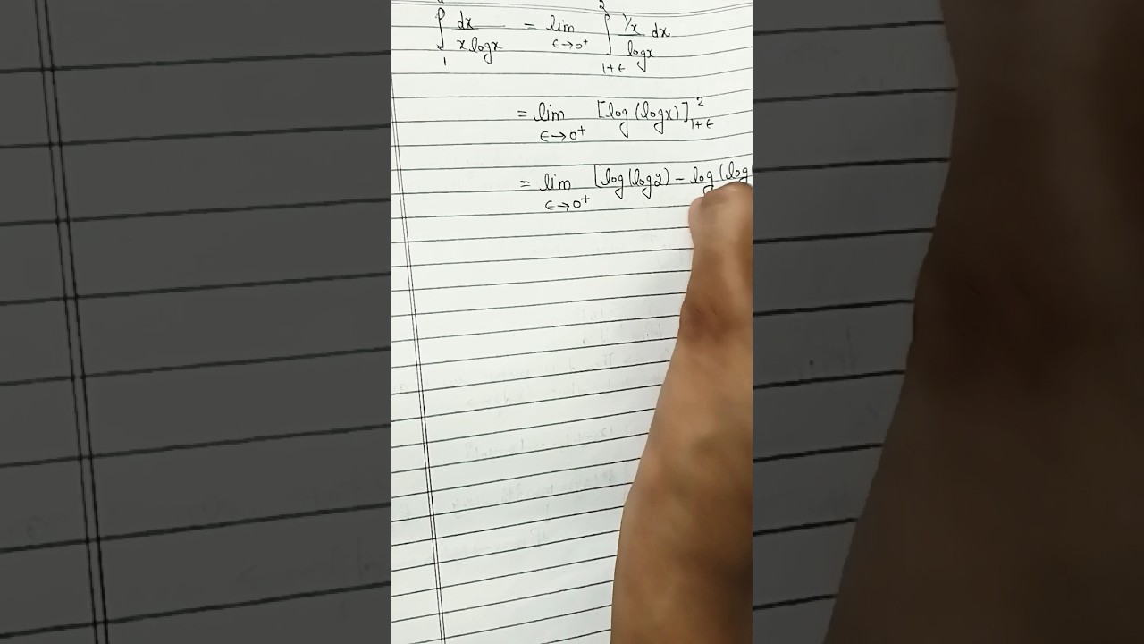 Improper integral of second kind #realanalysis #csirnet #gate
