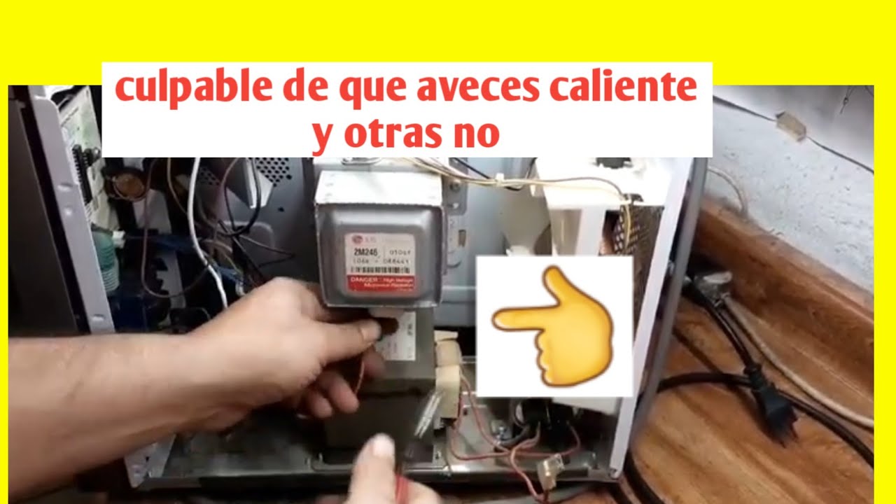 microondas aveces calienta y otras veces no
