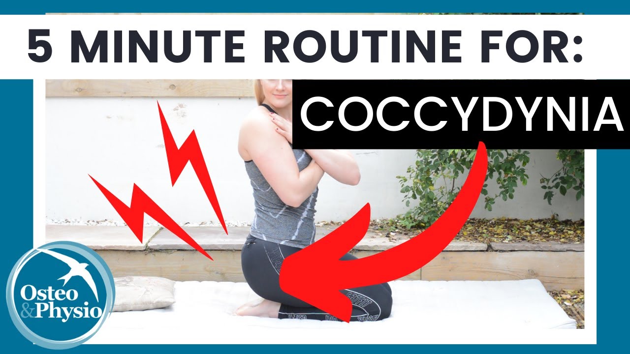 Our full 5 minute guided routine for COCCYDYNIA!