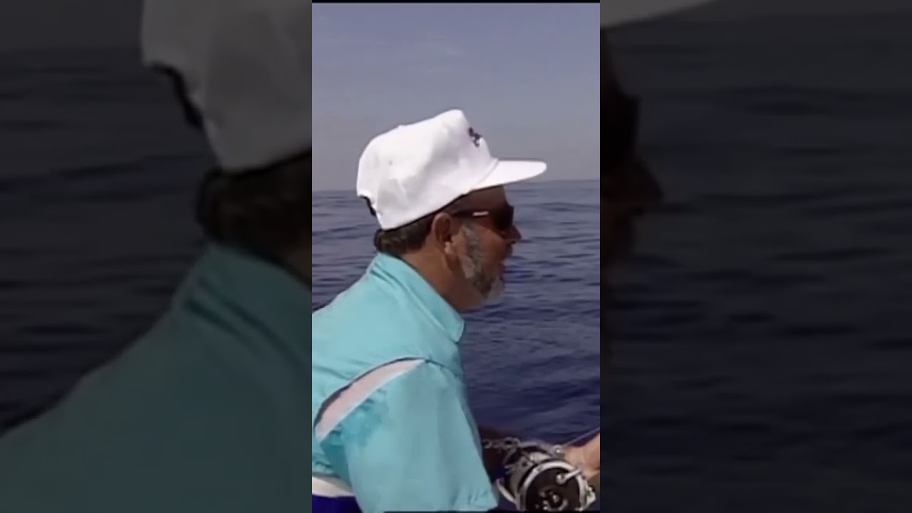 Hooking a Big Sailfish with no Hook #shorts