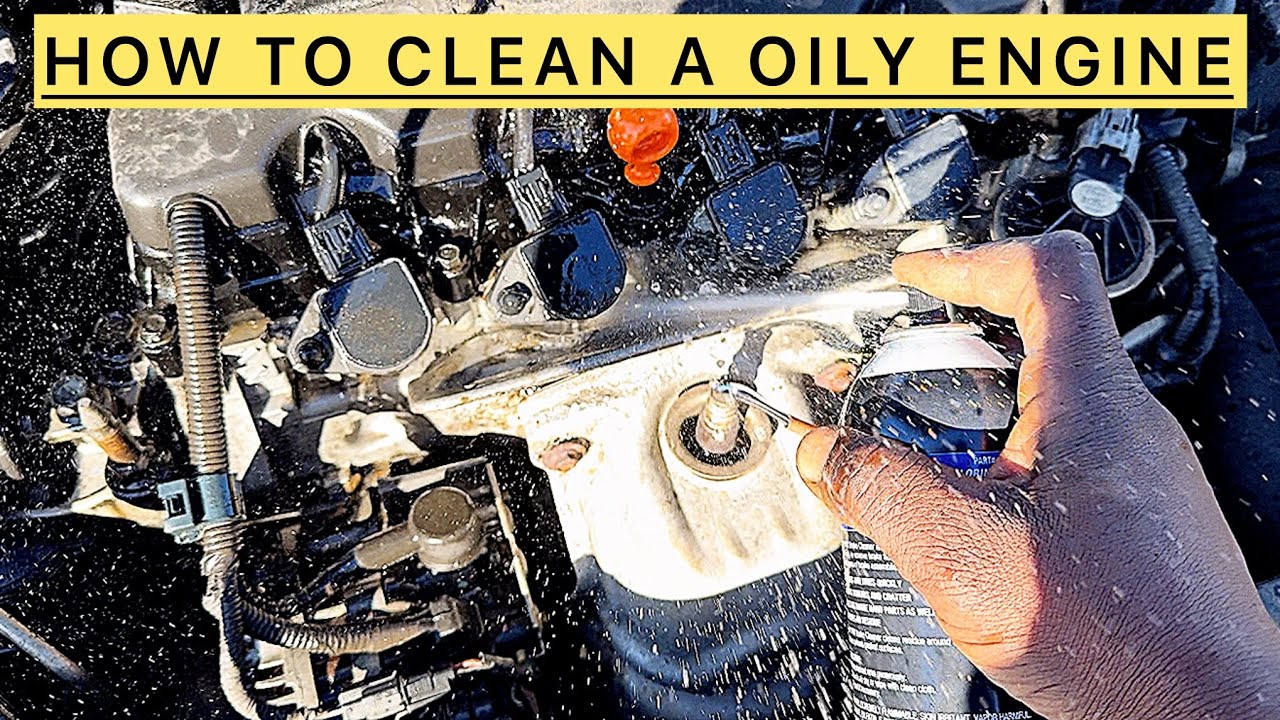 How to Safely Clean a Dirty, Oily Engine Using Brake Cleaner&rdquo;