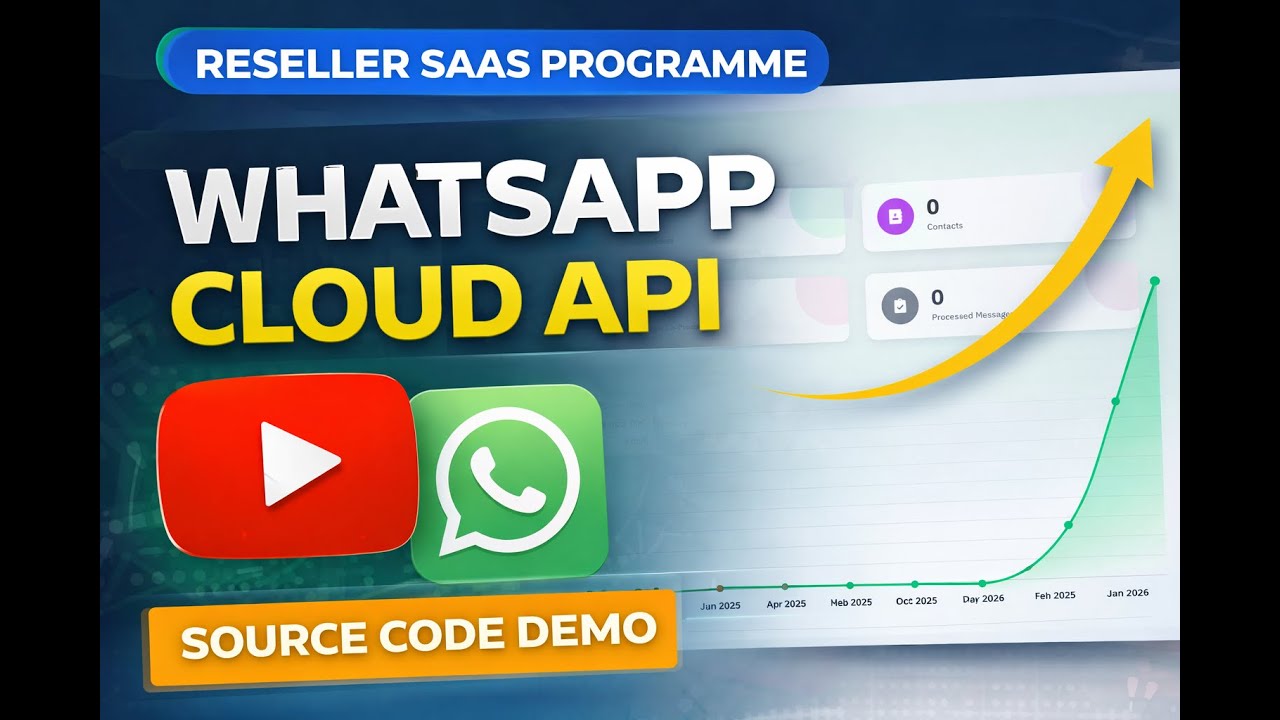 WhatsApp Cloud API SaaS Demo for Resellers | White Label Source Code | Complete Guide