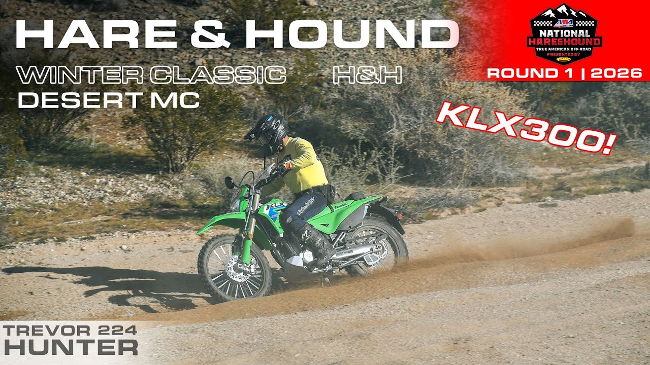 Full Race: 2026 Desert MC National Hare & Hound | Trevor Hunter | KLX300