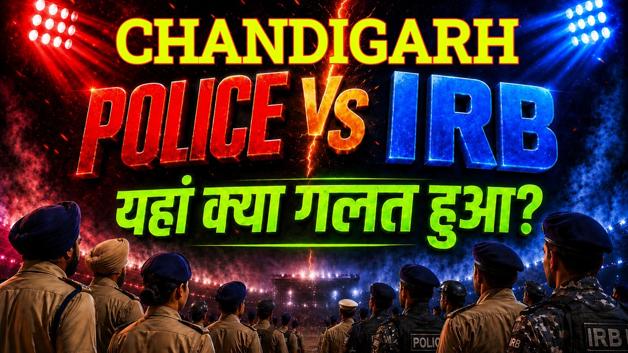 Chandigarh IRB & Police/ what went wrong here?/PPR & Notifications/ same cadre problems