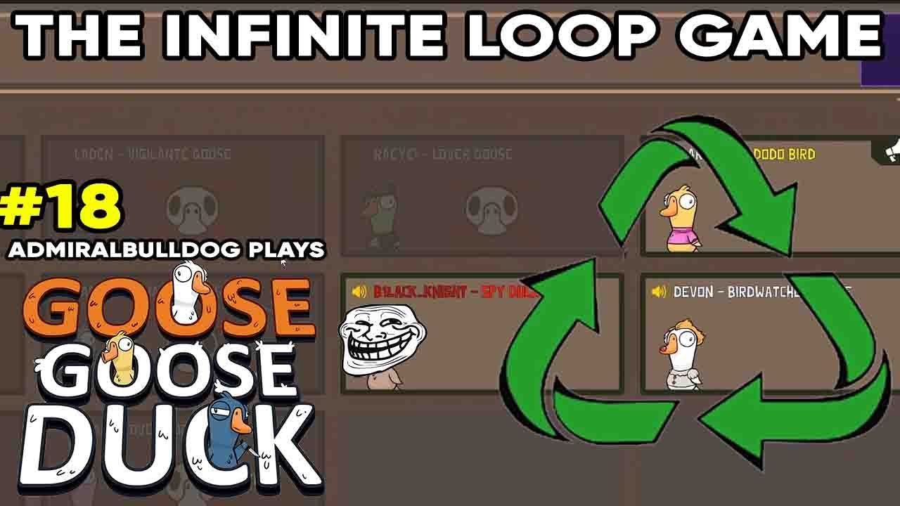 The  Infinite Loop Game  |  Goose Goose Duck (The Last Game) #17 w/ Raeyei