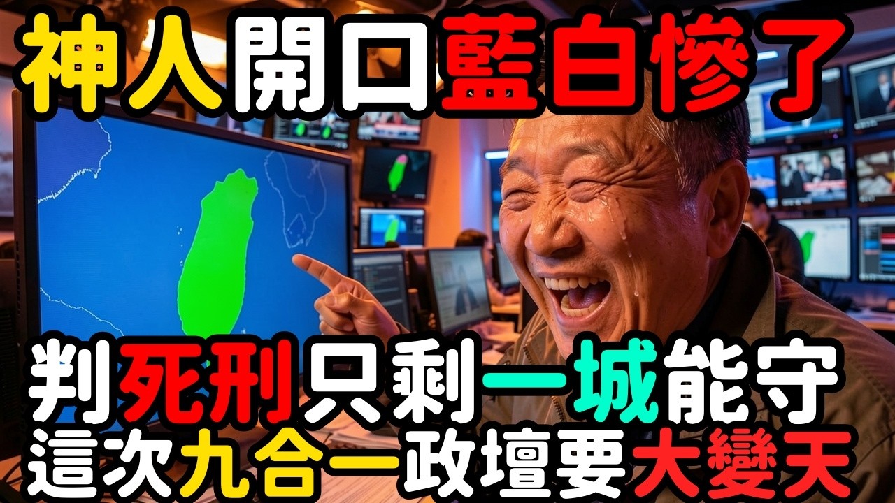 日本神人學者宣判藍白死刑；民眾黨僅剩1縣市勝算國民黨恐丟4席 | 馬一峰