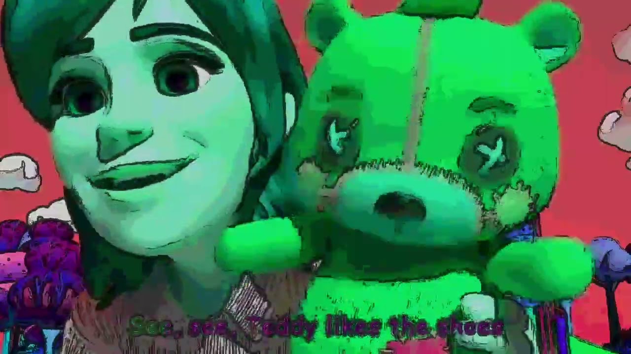 Teddy 🧸🧸🧸 🐻🐻🐻likes the shoes 👟👟👟😁😁👋👋// Cocomelon effects 