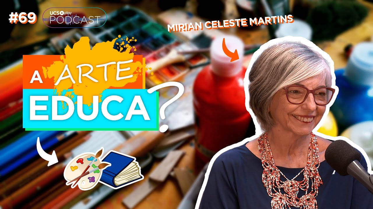 A IMPORTÂNCIA da ARTE na EDUCAÇÃO | MIRIAN CELESTE MARTINS - UCS Play Podcast #69