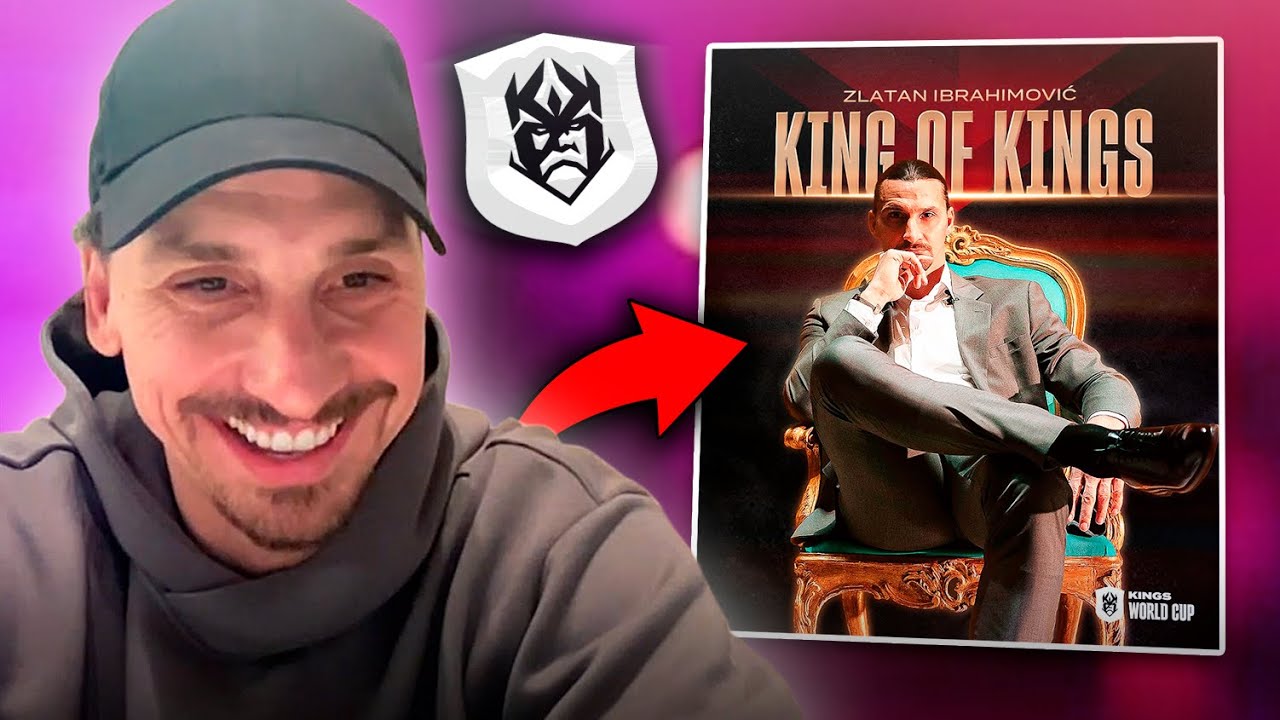 ZLATAN IBRAHIMOVIC SERÁ EL PRESIDENTE DE LA KINGS WORLD CUP
