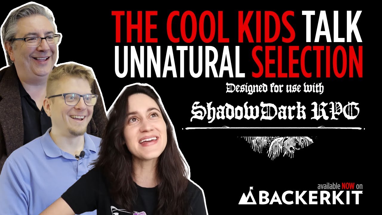 Видеоролик о запуске Shadowdark для Unnatural Selection! Это происходит!