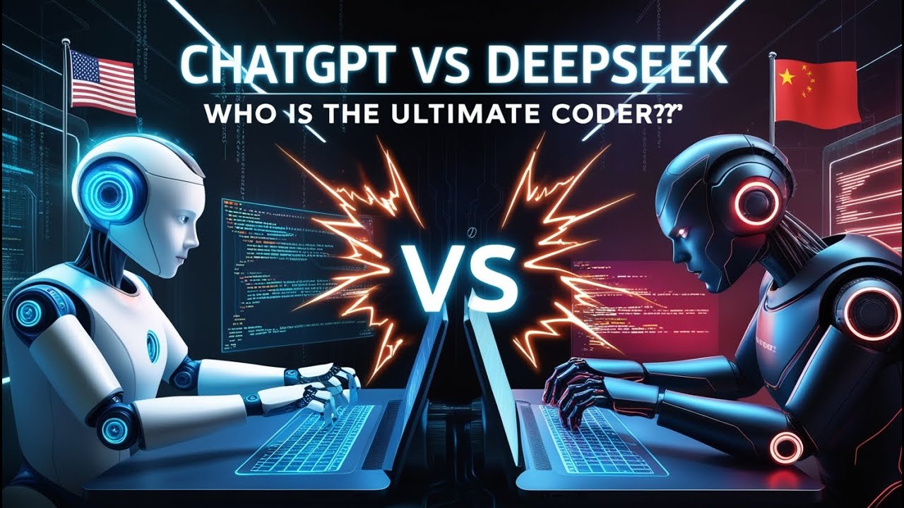 ⚡ Batalla de Programación – ¿ChatGPT o DeepSeek, Quién Domina el Código? El Resultado te Sorprenderá
