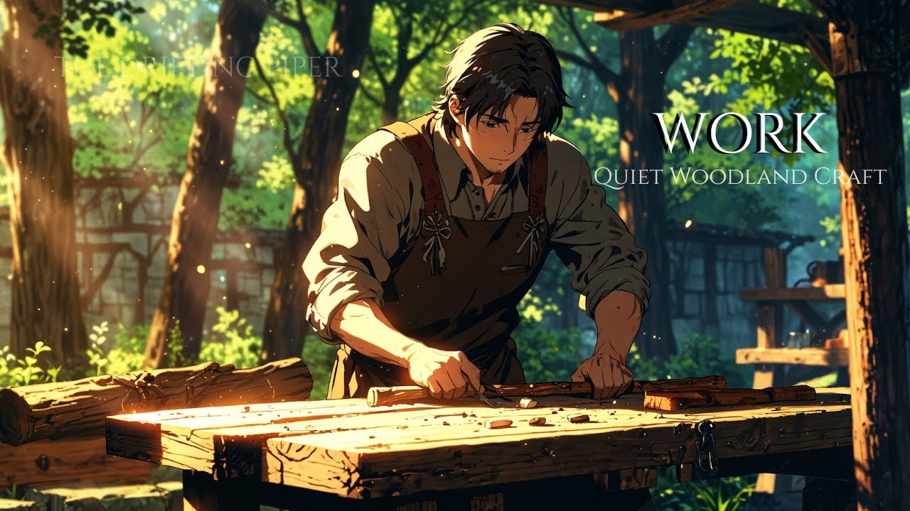 Medieval Music for Work  | Quiet Woodland Craft 🌿