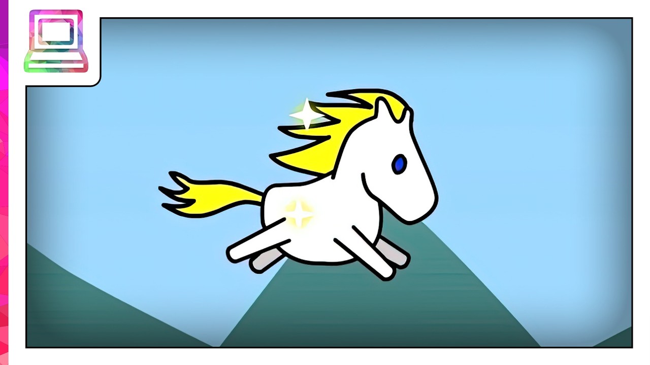 Magic Horse Floats Above The Clouds (Horse Game)