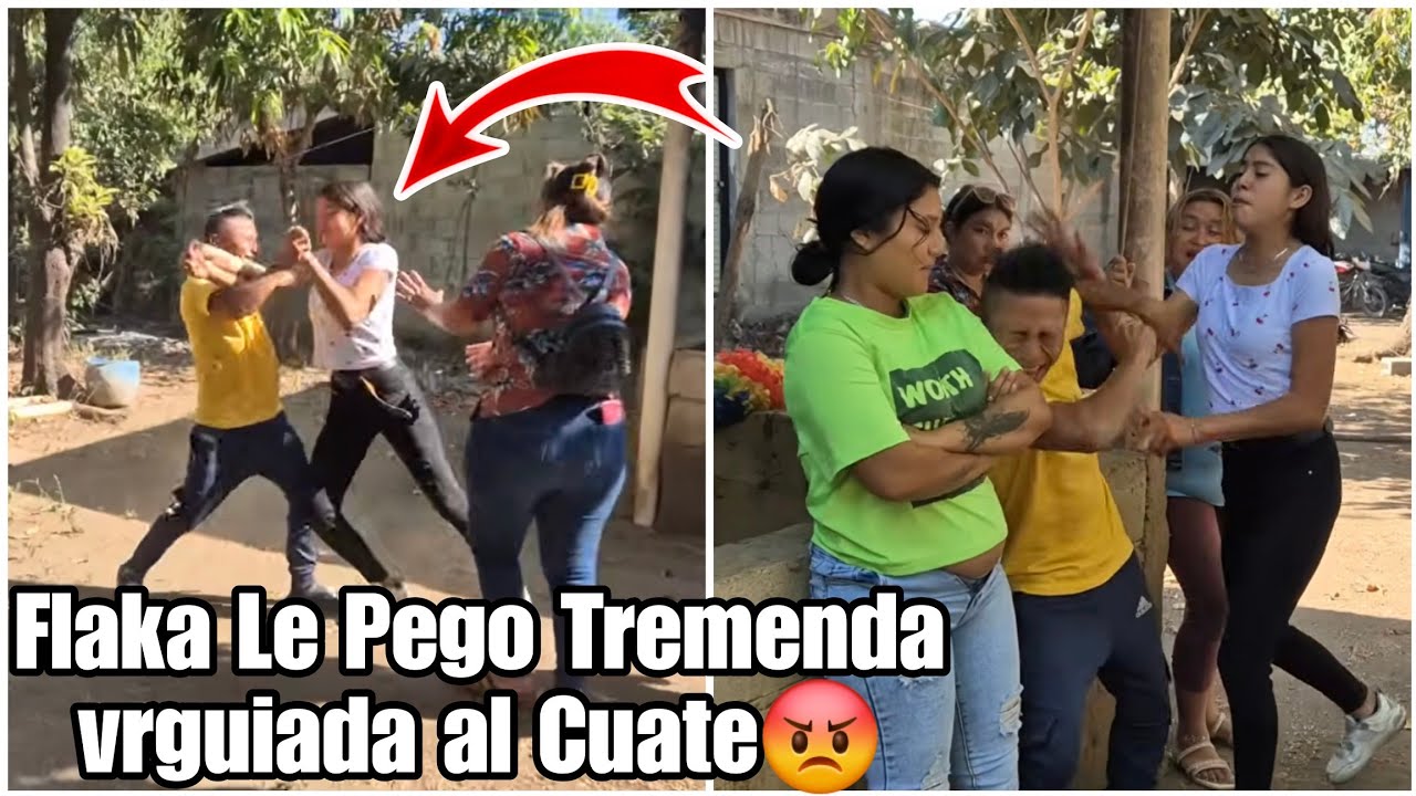 Bombazo La Flaka le Tron0 el Hocic0 al Cuate|Le Dijo que no sea Resbalosa con todos😱