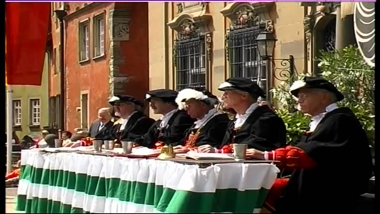 Schwäbisch Hall Kuchen und Brunnenfest der Sieder