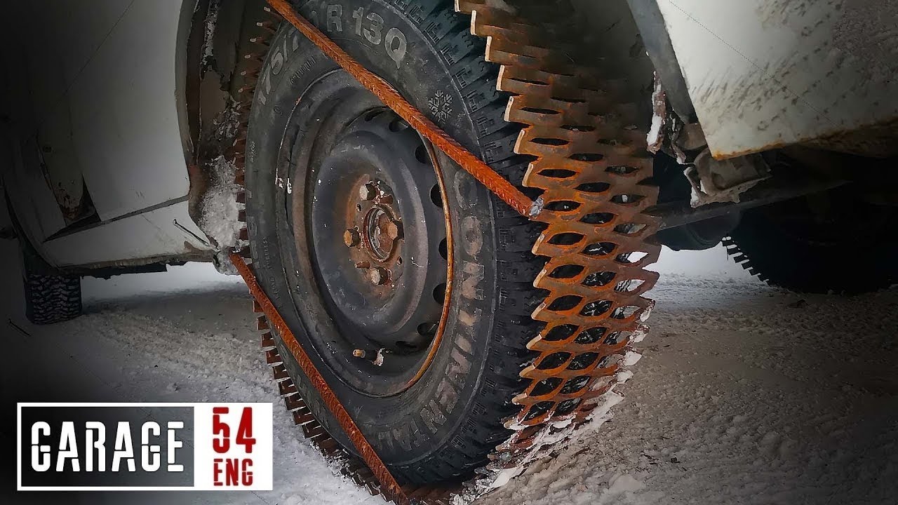 Metal mesh wrapped wheels &ndash; will it improve traction?