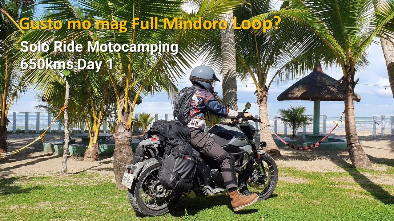 Full Mindoro Loop | 650KM Solo Ride & Motocamping Adventure PH | Day 1 of 3