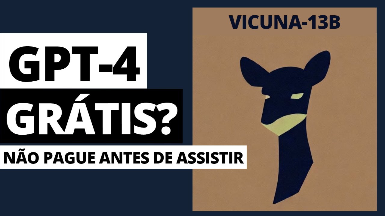 VICUNA igual GPT-4 e de graça? Nova IA