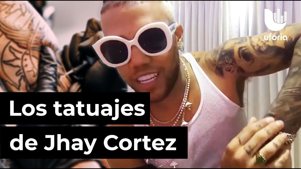 Jhay Cortez explica el significado detr&aacute;s de sus tatuajes