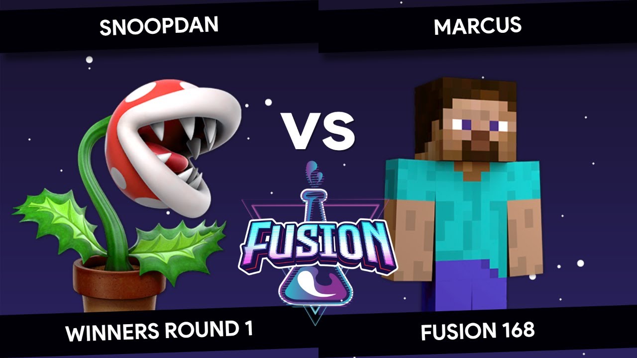 Fusion #168 - SnoopDan (Pirahna Plant) vs Marcus (Steve) - Winners Round 1
