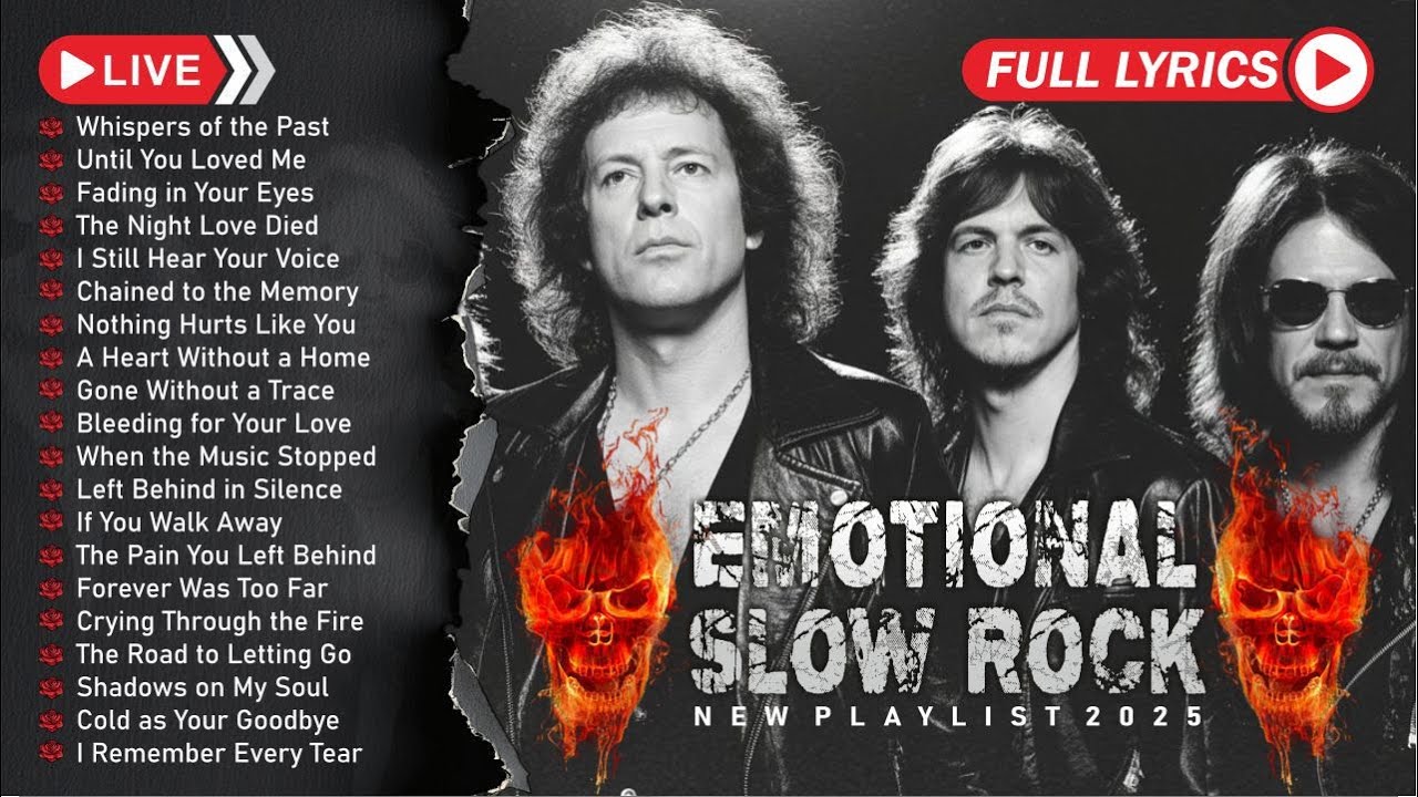 BEST RELAXING Slow Rock Music 2025 Playlist Rock | Ballad | Sleep | Soft Rock | Enjoy With Lyrics