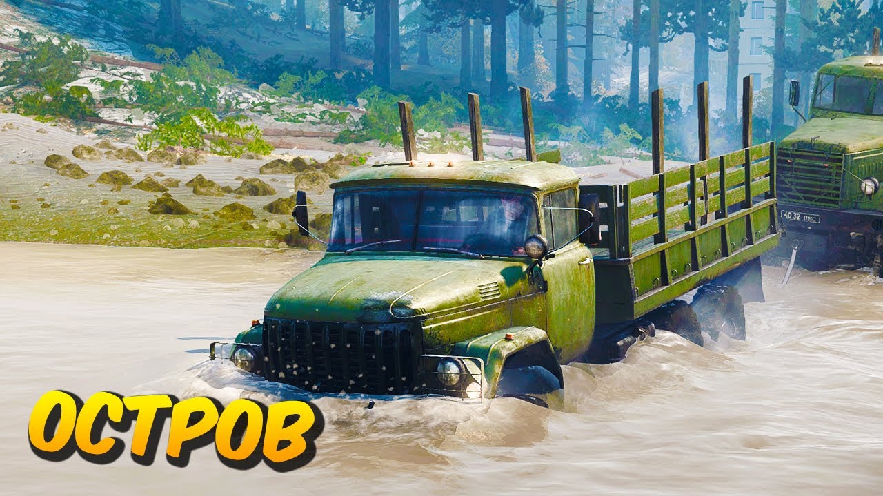 SpinTires: MudRunner - Прохождение карты 