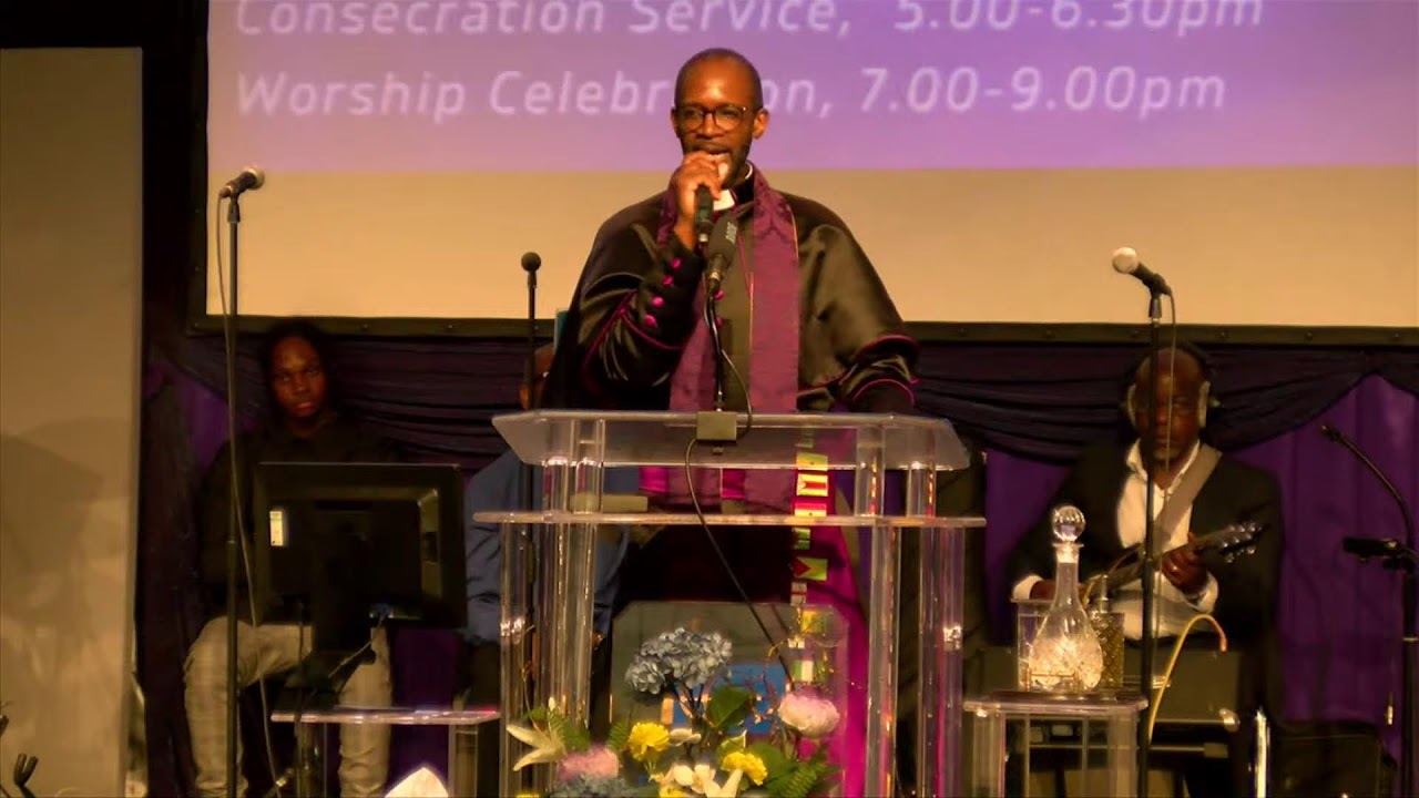The Consecration Service Of Pastor Lloyd Crossfield