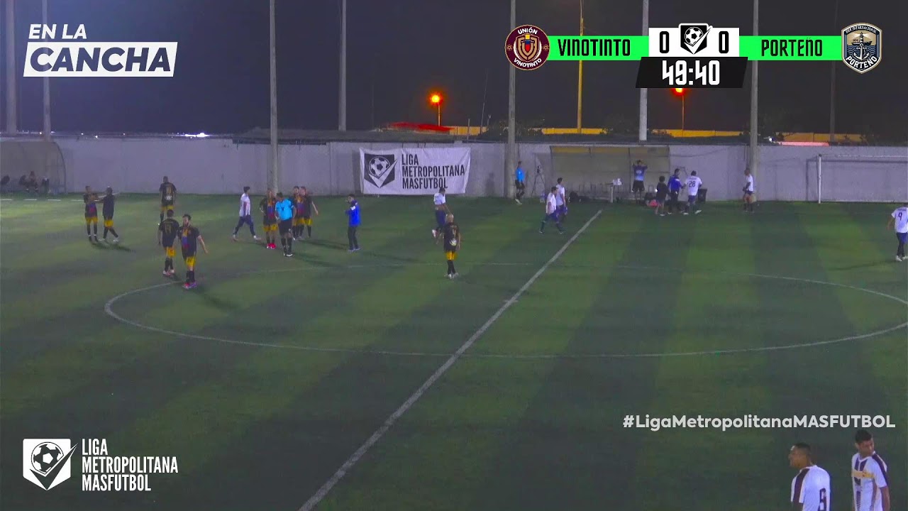 FECHA 3 | LIGA METROPOLITANA MASFUTBOL M35 | UNIÓN VINOTINTO vs INTERNACIONAL PORTEÑO | CATG. M35