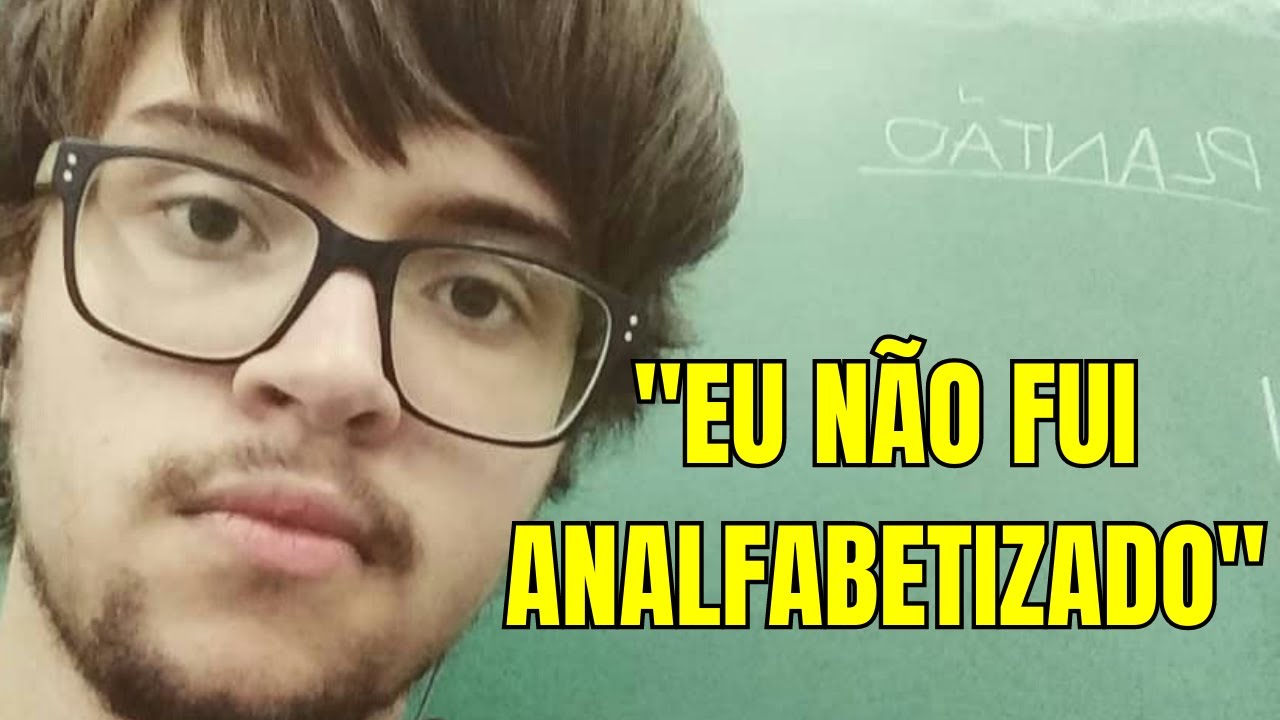 JEAN NÃO FOI ANALFABETIZADO