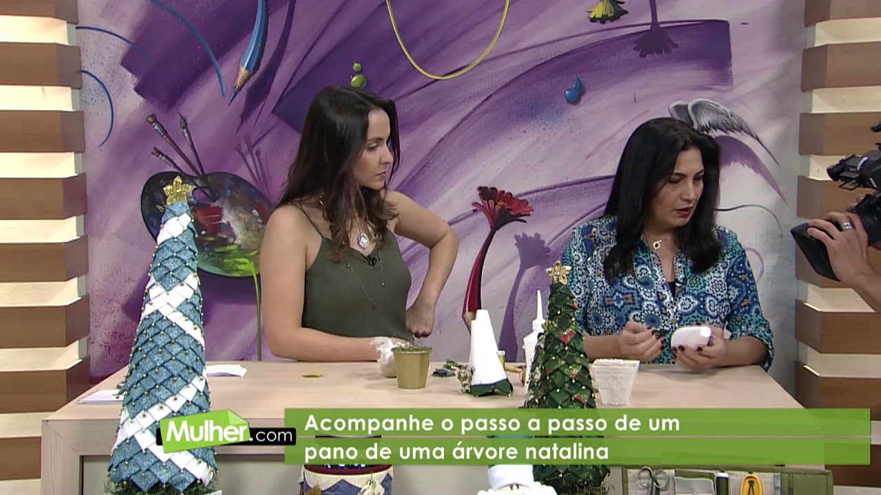 Árvore de Natal em patchwork por Eliana Ambrosetti - 25/10/2017 - Mulher.com