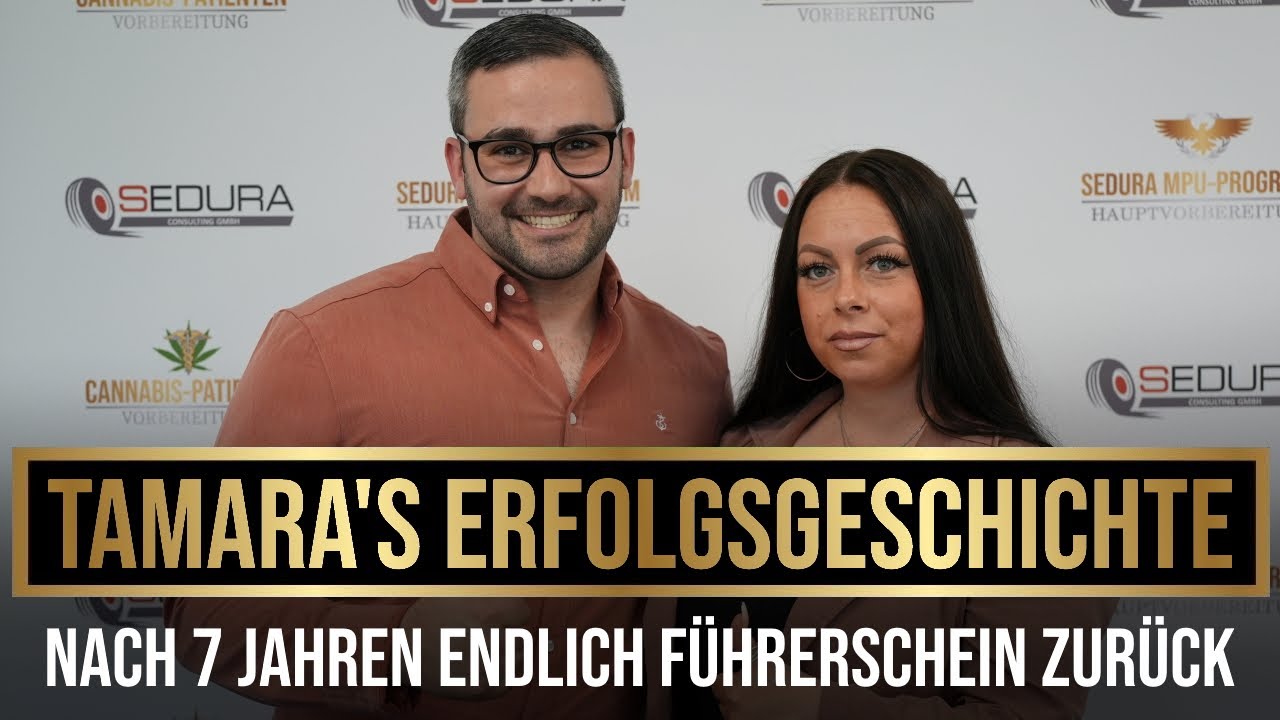 7 Jahre ohne Führerschein | MPU jetzt endlich bestanden | ERFOLGSGESCHICHTE mit Tamara | 2022