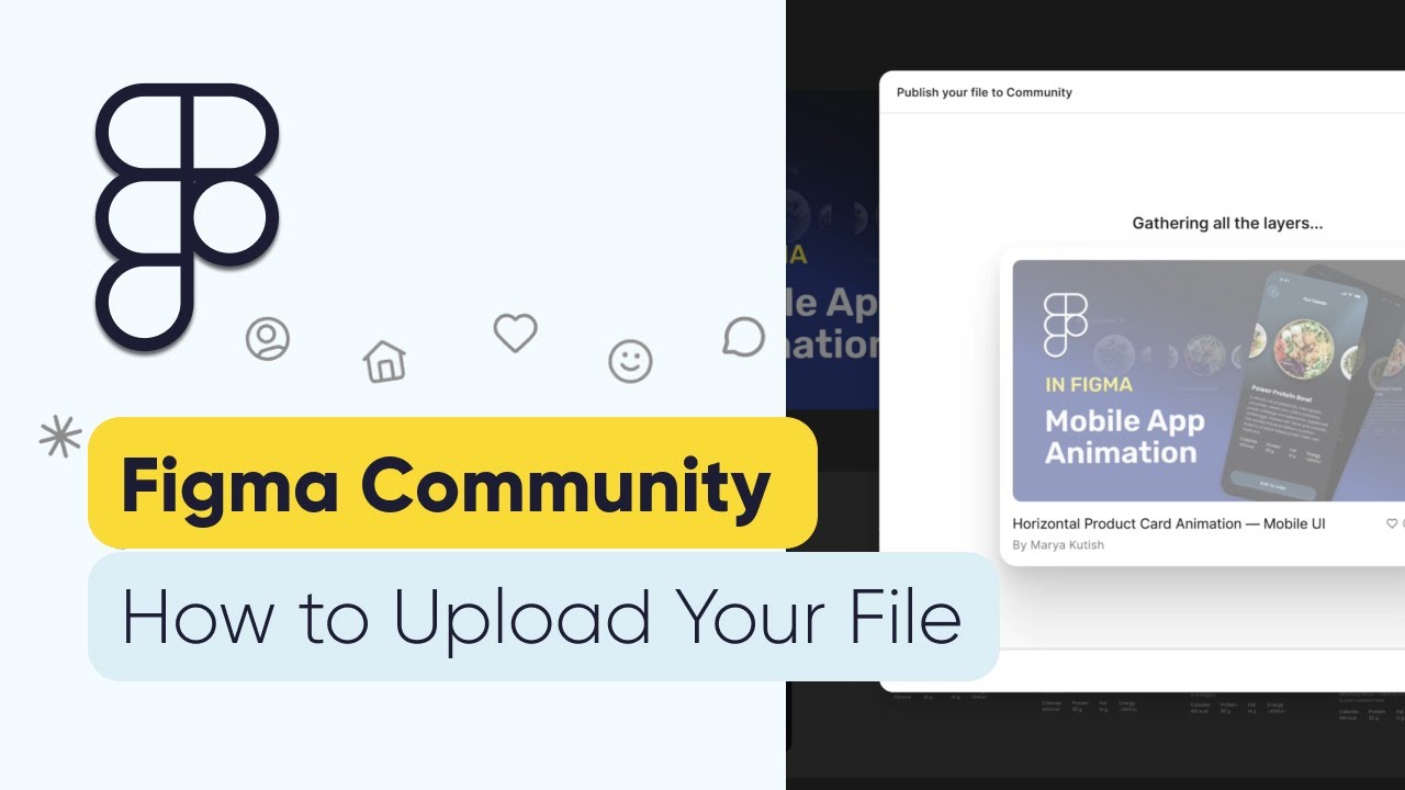 Figma tutorial. How to Publish Your Project on Figma Community #figma #figmatutorial