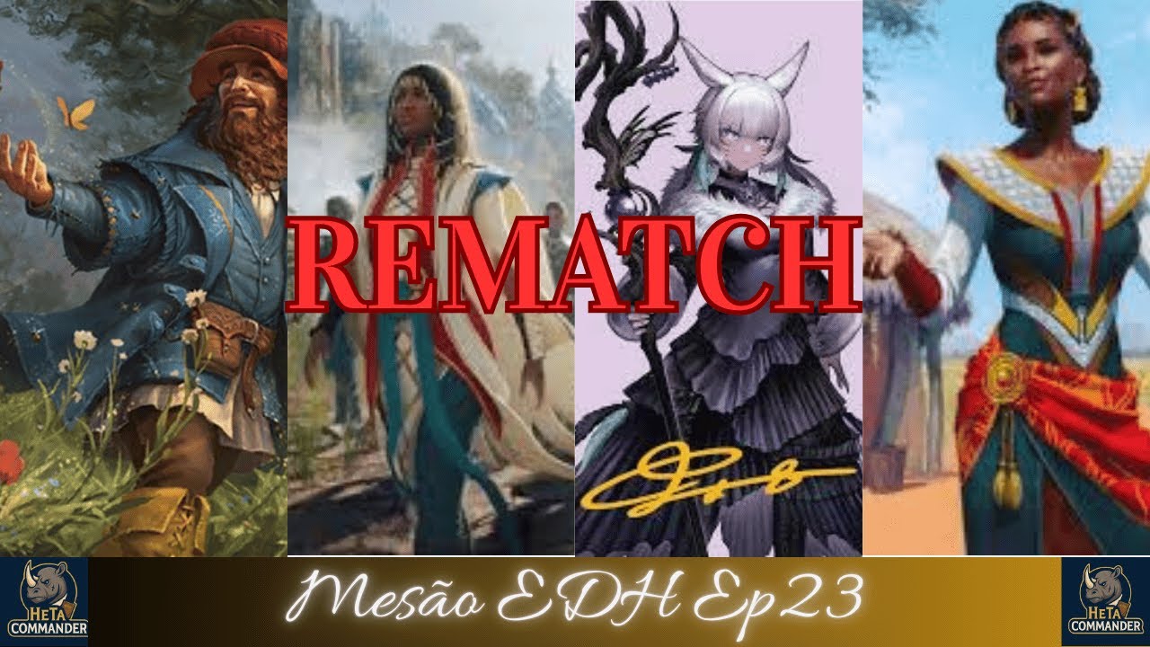 MESÃO EDH EP23 - Tom Bombadil vs Queen Kayla vs Y'shtola vs Niambi | Magic The Gathering |