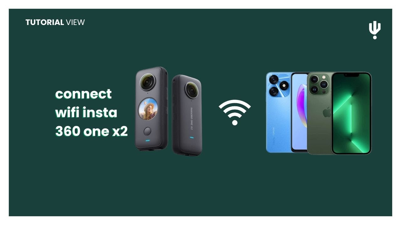 Cara Connect Insta 360 one x2 ke HP | VIEW INDONESIA
