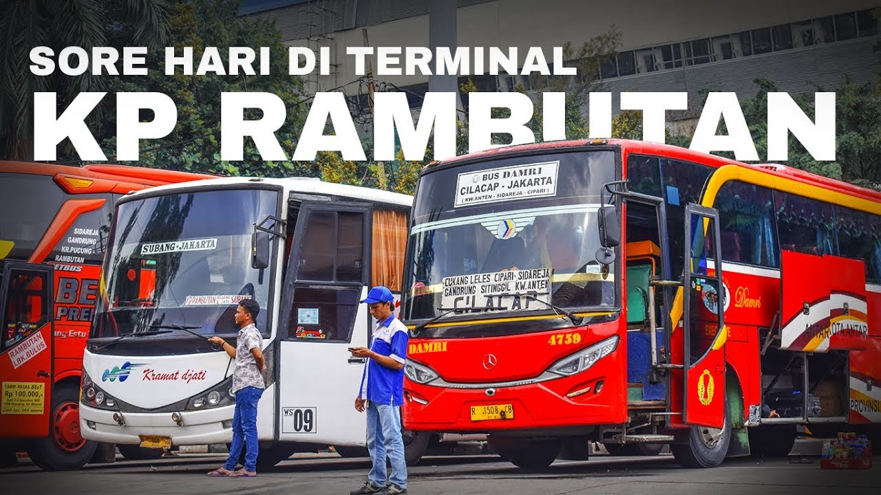 18 MARET 2020 || 😷 Hunting Bus Lagi di Terminal Kampung Rambutan