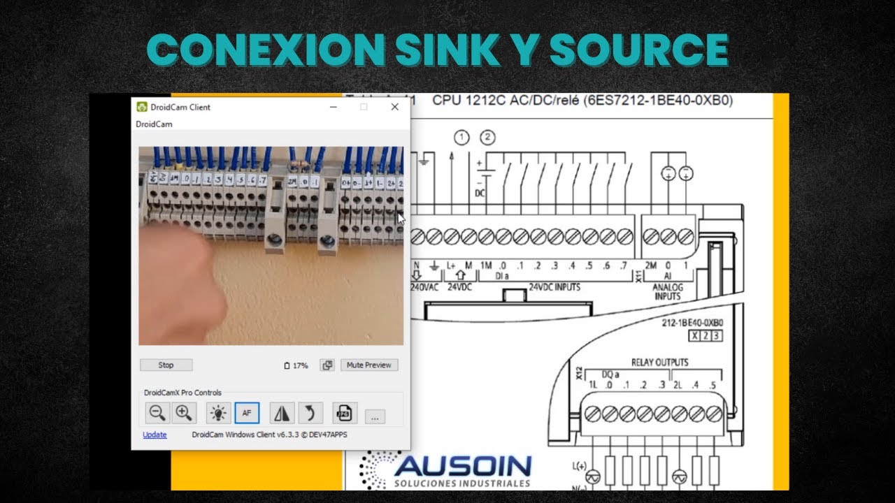 ¿Qué son las Configuraciones SINK y SOURCE en el PLC S7-1200? | Guía Completa TIA Portal #4