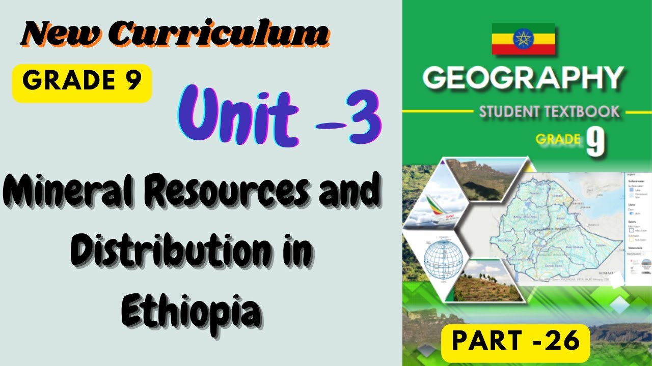 Mineral Resources and Distribution in Ethiopia