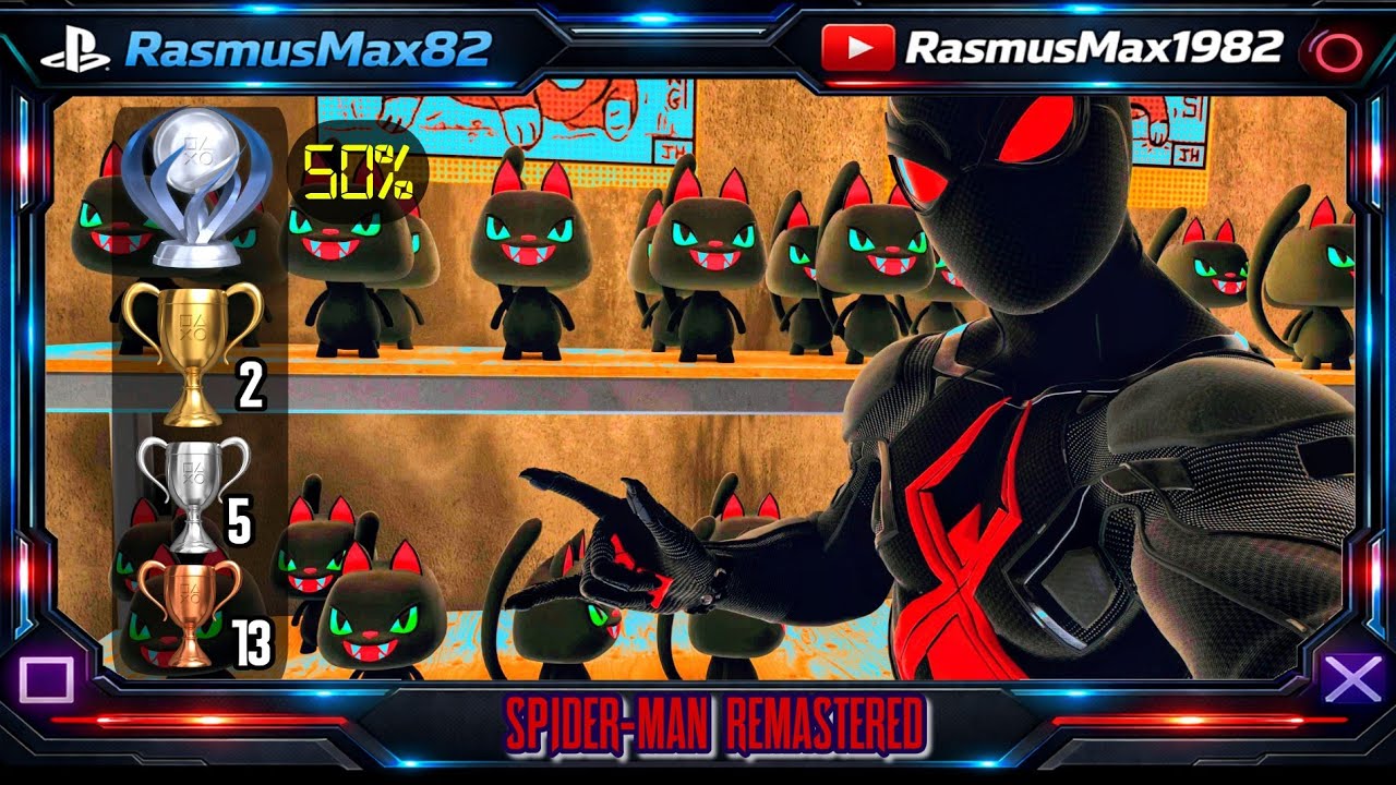 Marvel’s Spider-Man Remastered // Trophy Hunt 🏆