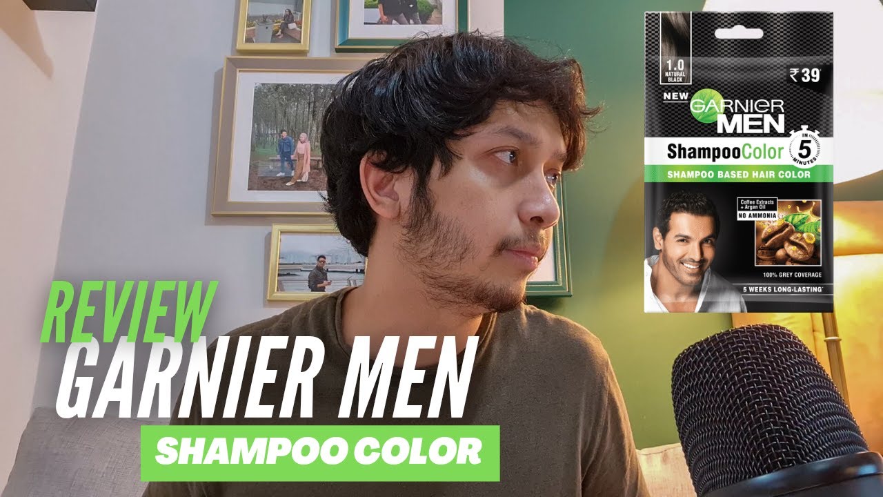 REVIEW GARNIER MEN SHAMPOO COLOR BAHASA INDONESIA