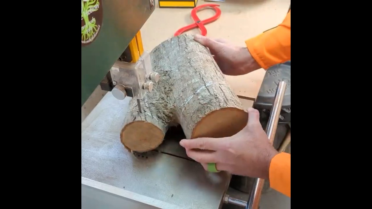SPLITTING the Difference： Turning a Crotch Elm Bowl