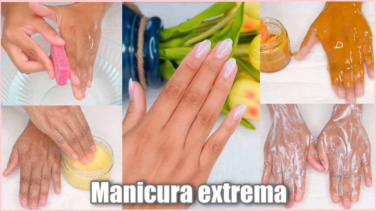 COMO HACER MANICURE EXTREMA EN CASA PASO A PASO DEL 0 AL 100 💅FASHIONBYCAROL