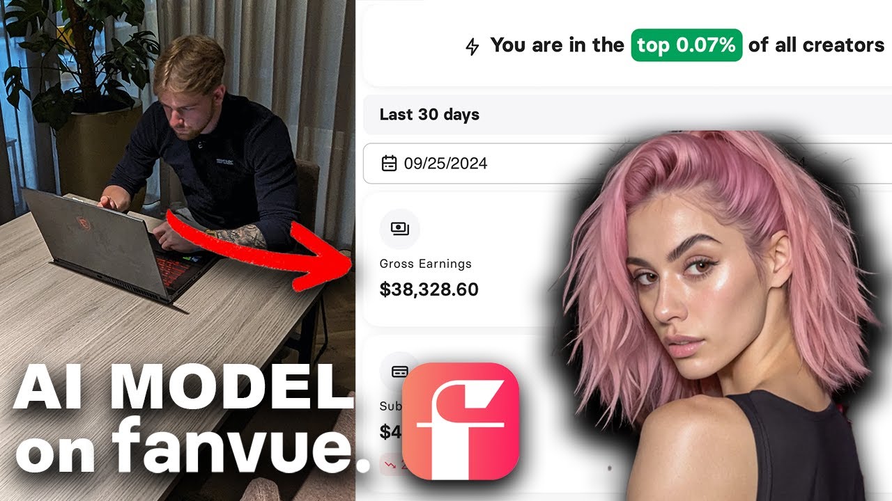Как я заработал 38 328 долларов за месяц с помощью моделей AI OnlyFans — скопируйте меня | OFMKyle