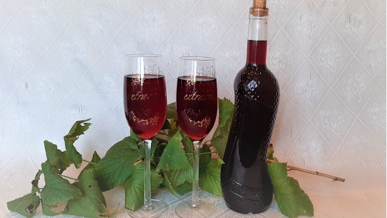 ВИНО из Красной Смородины / Для НОВИЧКОВ - Самый Простой Рецепт / Домашнее Вино