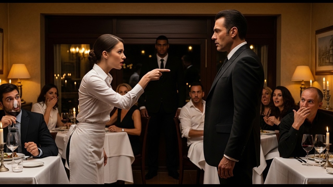 “Touch Me Again and I’ll Ruin You,” the Waitress Snapped — The Mafia Boss Went Dead Silent