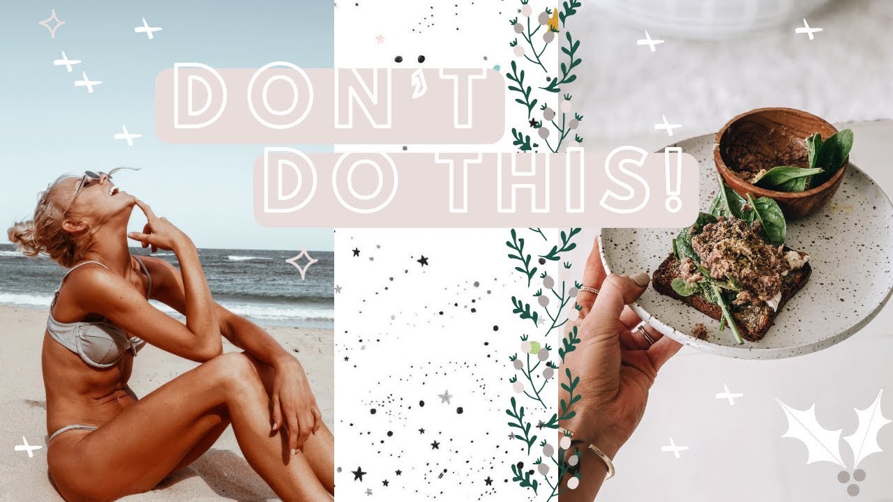 5 HEALTH MISTAKES TO AVOID DURING CHRISTMAS TIME
