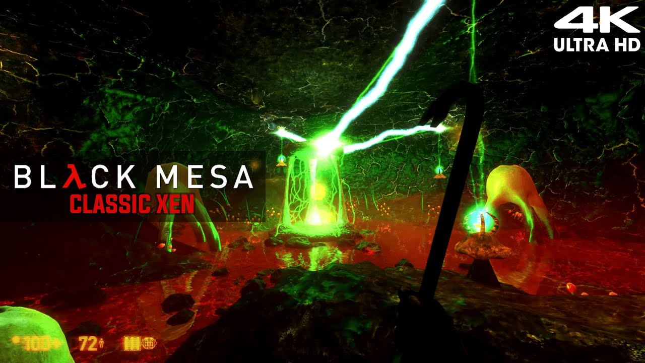 Black Mesa: Classic Xen - Full Walkthrough ]4K UHD]