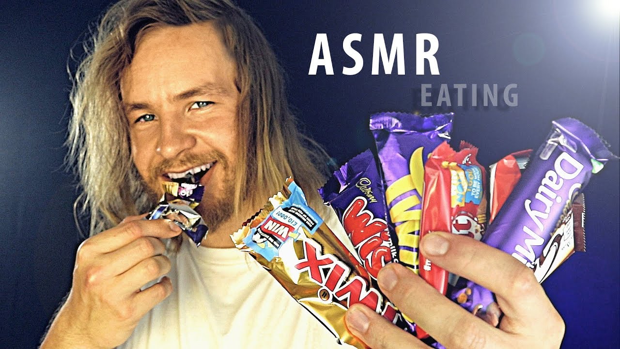 [ASMR] Дегустация английской шоколадки [Звуки еды]