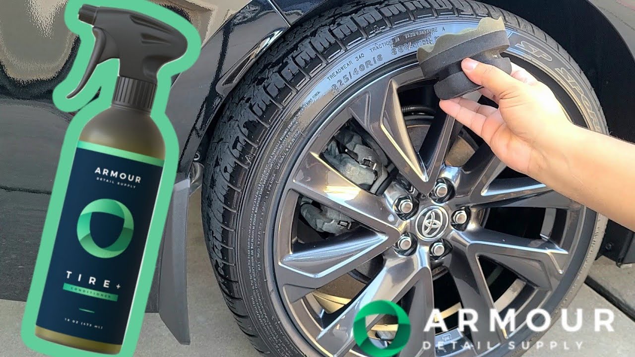 [RUBBER] Armour Detail Supply Tire+ Conditioner - Perfect Satin/Matte Sheen