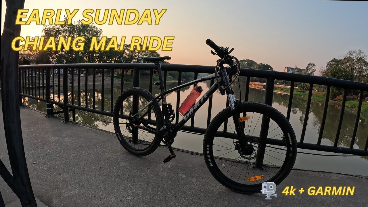 Waking Up with Chiang Mai 🇹🇭 | 4K Early Morning MTB City Ride.
