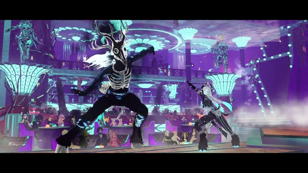 DustBunny's Performance at New Eden's Dark Wood Manor | #VRChat | Into the Mist